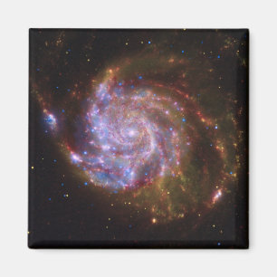 Starbirth in the Pinwheel: M101 Galaxy Magnet