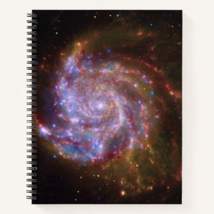 Starbirth in the Pinwheel:  M101 Galaxy Notebook