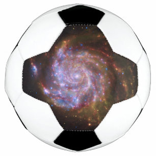 Starbirth in the Pinwheel: M101 Galaxy Soccer Ball