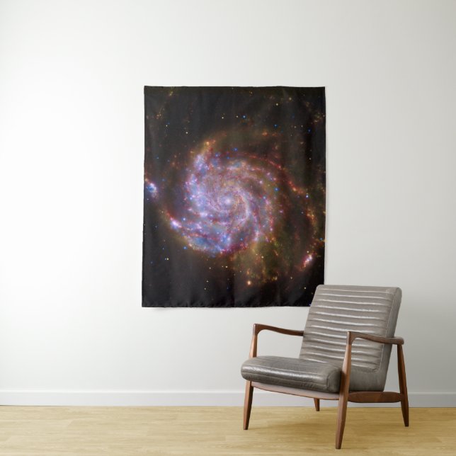 Starbirth in the Pinwheel:  M101 Galaxy Tapestry (In Situ)