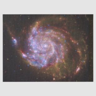 Starbirth in the Pinwheel: M101 Galaxy Tissue Paper