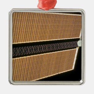 Starboard solar array wing panel metal ornament