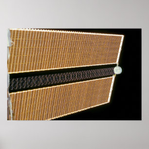 Starboard solar array wing panel poster