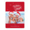 Starburst 1 Photo Red Holiday Card
