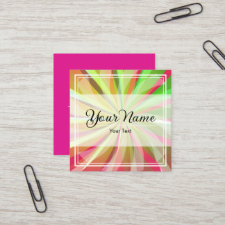 Starburst Color Business Card