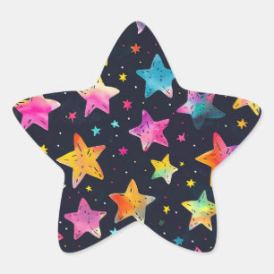 Starburst Dreams Star Sticker