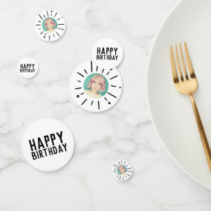 STARBURST Editable Simple Fun Custom Photo Confetti
