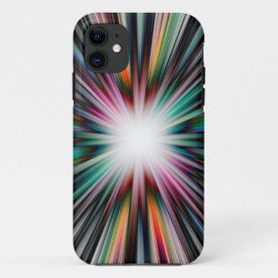 Starburst explosion pattern iPhone 11 case