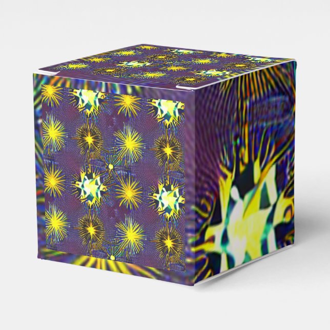 Starburst favour box (Front Side)