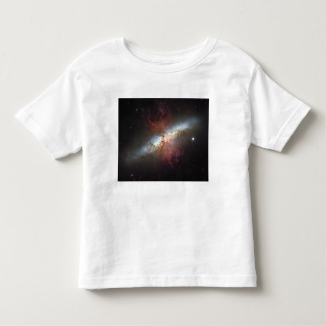 Starburst galaxy, Messier 82 Toddler T-Shirt (Front)