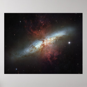 starburst galaxy poster