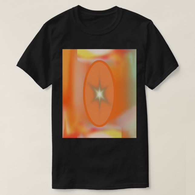 STARBURST GEOMETRIC ART T-Shirt (Design Front)
