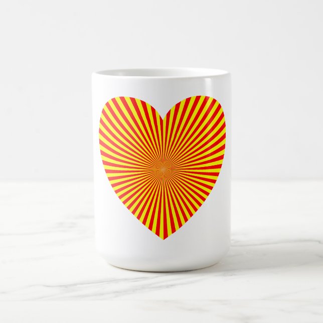 Starburst Heart Mug (Center)