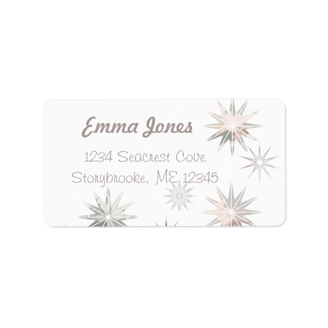 Starburst  label (Front)