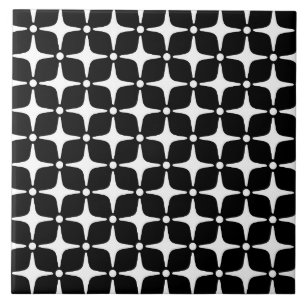 Starburst Pattern Ceramic Tile