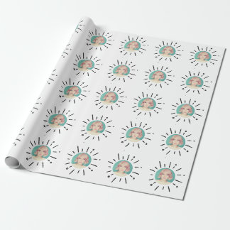 STARBURST | Simple Custom Fun Photo Wrapping Paper