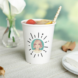 STARBURST |  Simple Fun & Playful Custom Photo Paper Cups