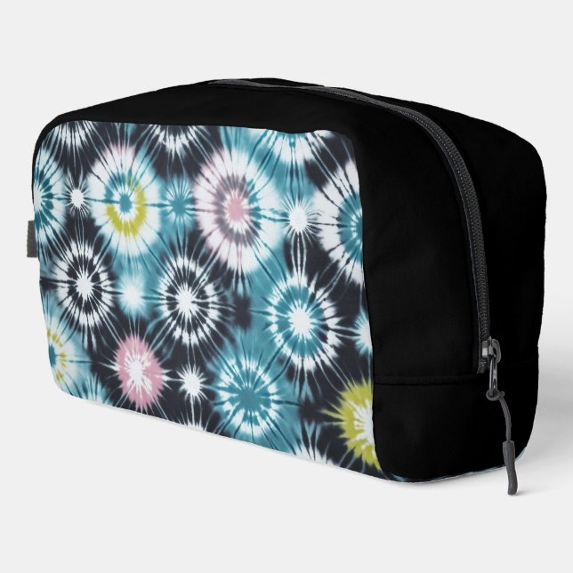 Starburst Tie Dye Design Dopp Kit (Right Corner)