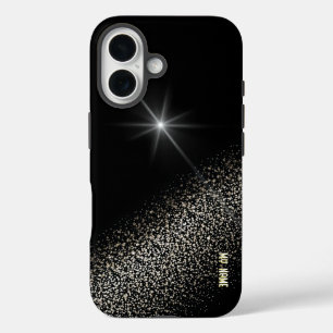 Starburst with Glittering Trail iPhone 16 Case
