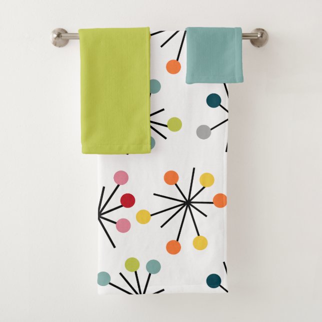 Starbursts Bath Towel Set (Insitu)