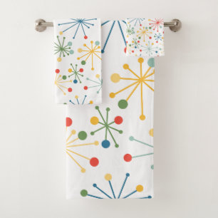 Starbursts in Colour Bath Towel Set