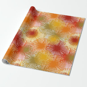 Starbursts  wrapping paper