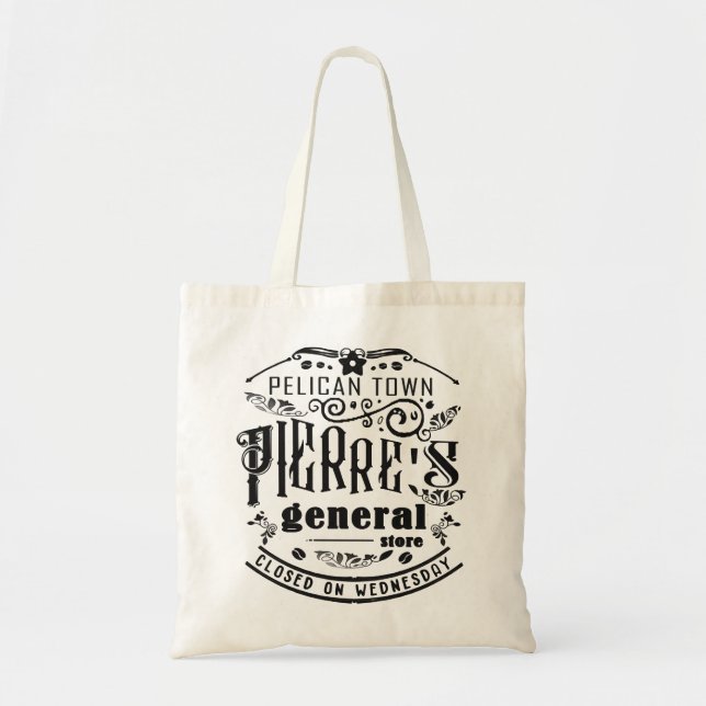 Stardew Valley Pierre's General Store Shirt   Tote Bag (Front)