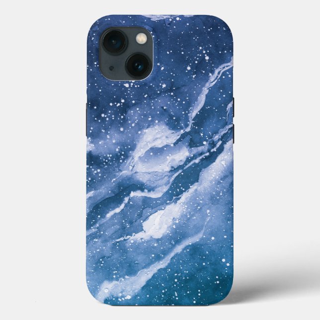 Stardust Cosmic Blues Case-Mate iPhone Case (Back)