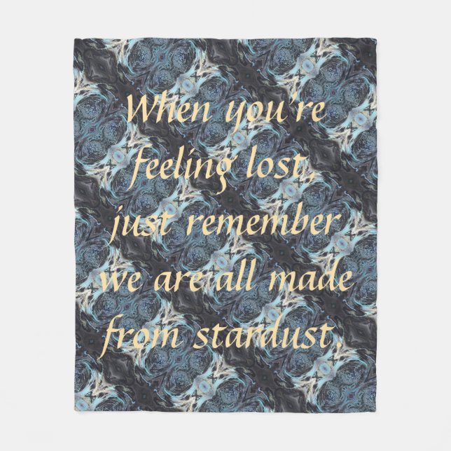 Stardust Fleece Blanket (Front)