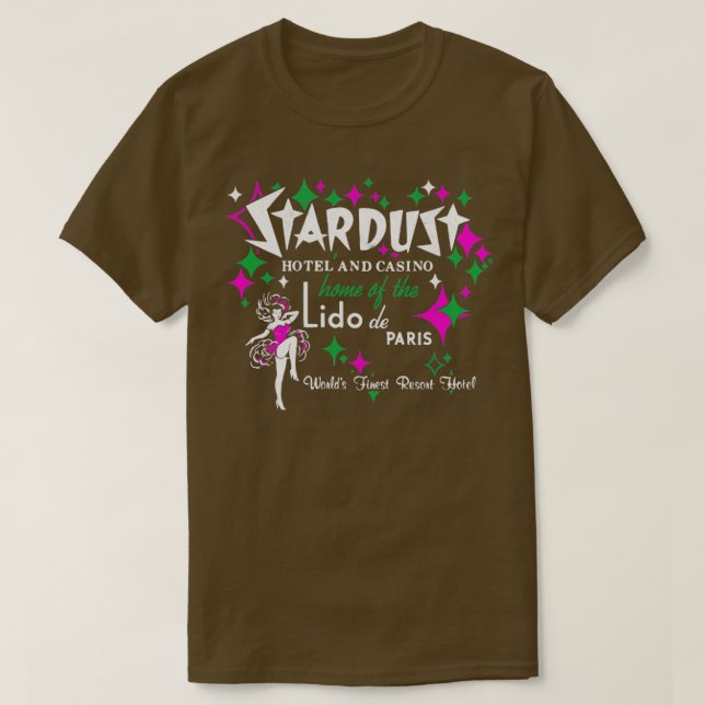 Stardust Hotel Casino Lido De Paris1 T-Shirt (Design Front)