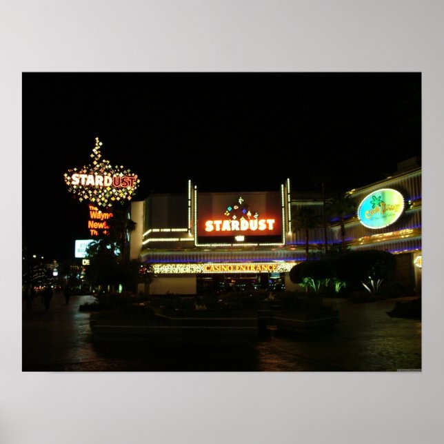 Stardust Las Vegas Casino Entrance Poster Print (Front)