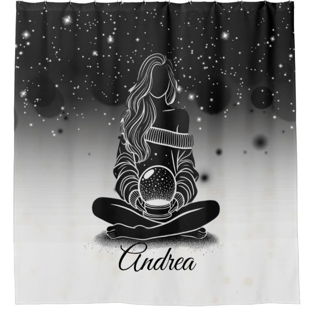 Stardust Reflections Shower Curtain (Front)