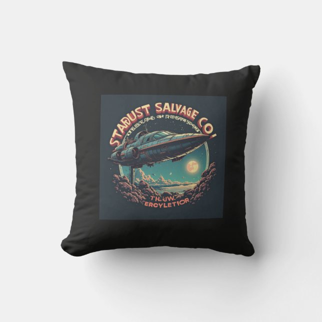 Stardust Salvage Co. Cushion (Front)