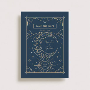 Stardust Wedding Photo Save the Date
