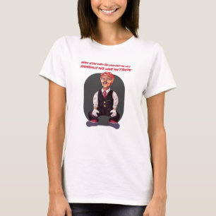 Stare at the dark too long and you will eventually T-Shirt