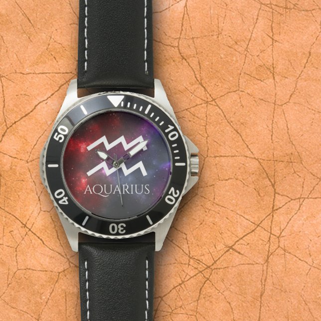 Starfield Aquarius Water Bearer Western Zodiac Watch (Creator Uploaded)