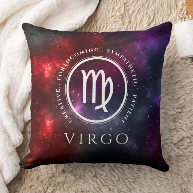 Starfield Virgo Maiden Western Zodiac Cushion (Blanket)