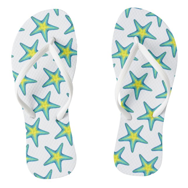 Starfish Adult Flip Flops (Footbed)