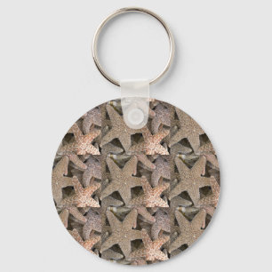 starfish all around key ring