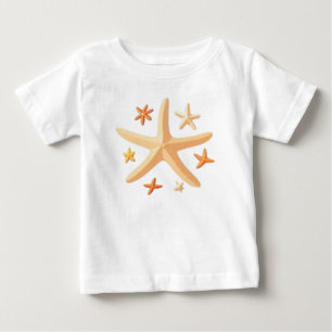 Starfish and the Small Ones Baby T-Shirt