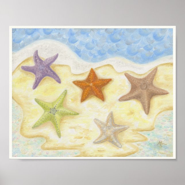 Starfish Art Print 8x10 (Front)