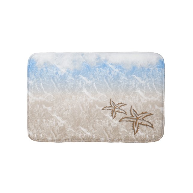 Starfish Beach House Bath Mat (Front)