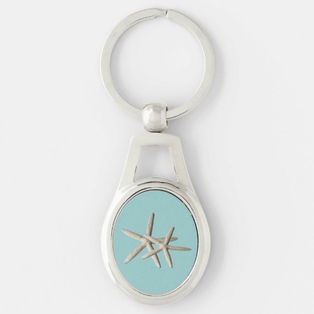 Starfish Beach Keychain (Front)