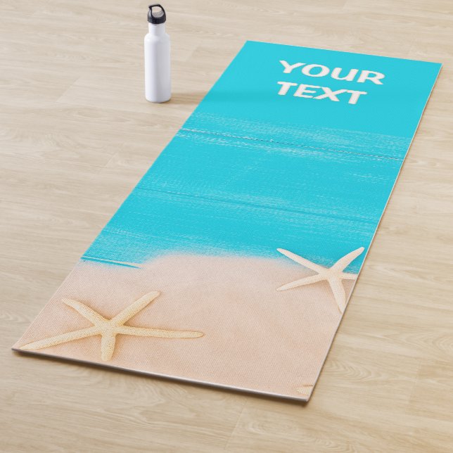 Starfish Beach Ocean Yoga Mat (In Situ)