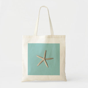 Starfish beach photo art tote bag