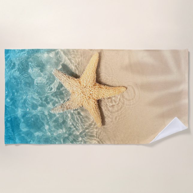 StarFish Beach Towel (Front)
