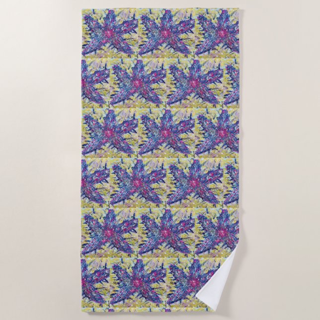 Starfish Beach Towel (Front)