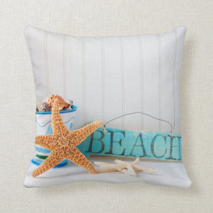 Starfish Beach Tropical Summer Cushion