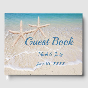 Starfish Beach Wedding Guestbook