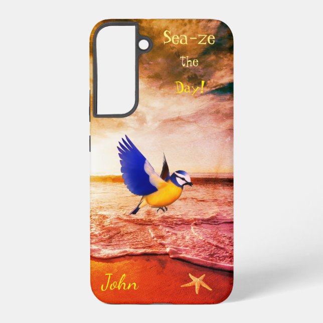  Starfish  Bird Sea Samsung Galaxy S22+ Case (Back)
